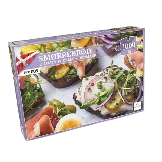 Puzzle Nordic Quality Smorrebrod 1000 de Piese