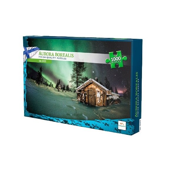 Puzzle Nordic Quality Aurora Boreala 1000 de Piese