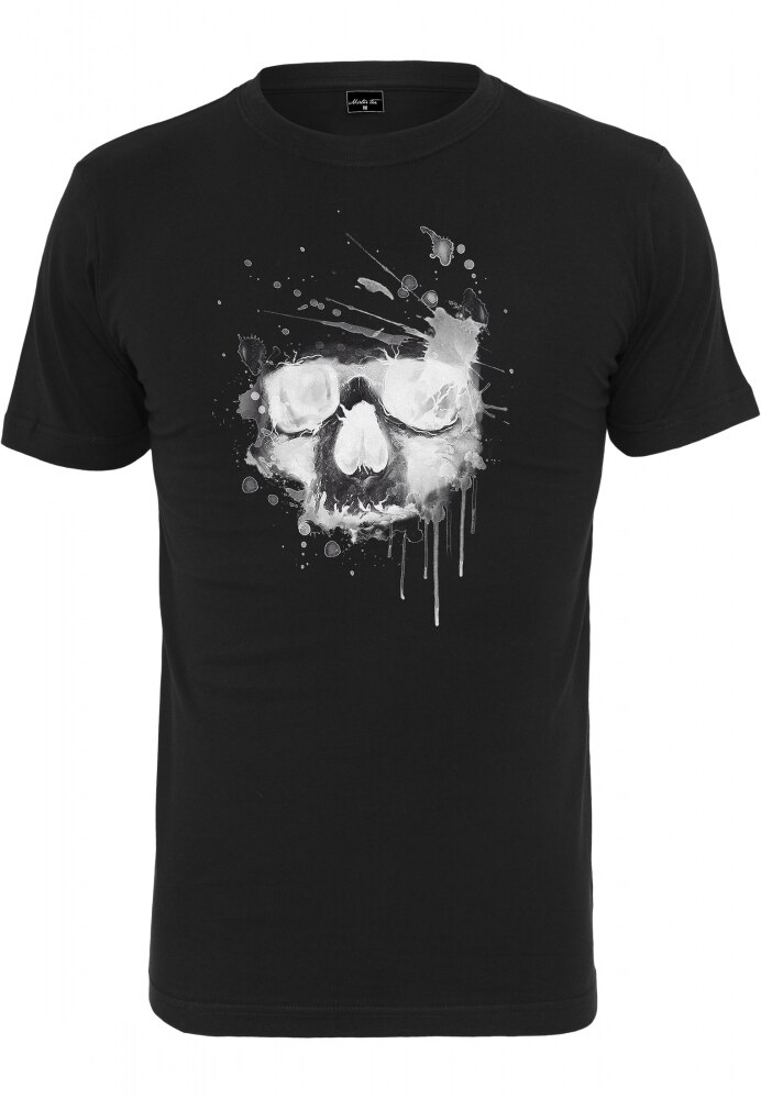 Tricou Waterpaint Skull Mister Tee, Negru, M