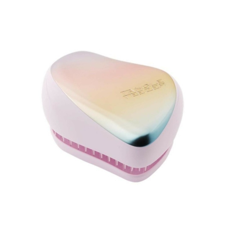 Tangle Teezer Compact Styler perie de par Pearlescent Matte Chrome
