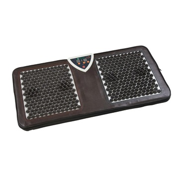 Aparat masaj pentru picioare si ceramica de turmalina si raze Infrarosii (stimulator personal cu caldura), maro Aparat masaj pentru picioare si ceramica de turmalina si raze Infrarosii (stimulator personal cu caldura), maro