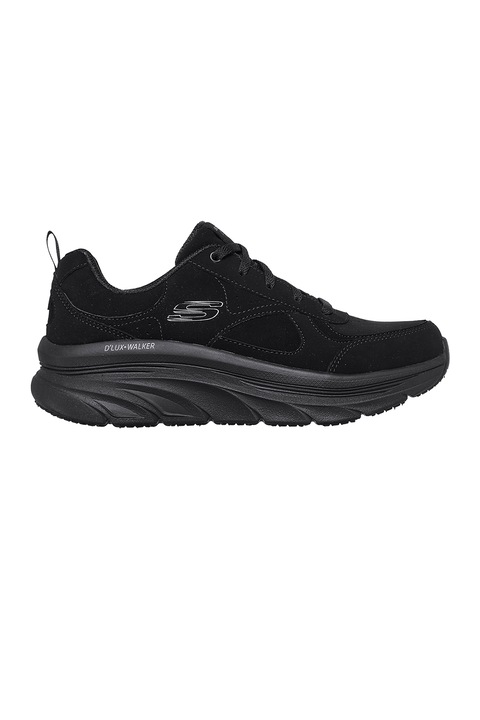 Skechers, Pantofi sport low-cut D'Lux Walker, Negru