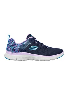 Skechers, Pantofi sport din material textil cu imprimeu abstract Flex Applea 4.0-Dream Easy, Bleumarin inchis/Bleu Skechers, Pantofi sport din material textil cu imprimeu abstract Flex Applea 4.0-Dream Easy, Bleumarin inchis/Bleu