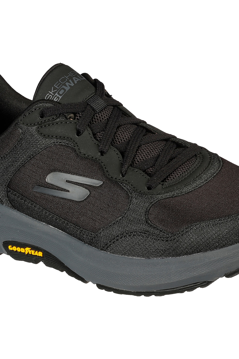 Skechers Pantofi Sport De Piele Ecologica Si Material Textil Go Walk