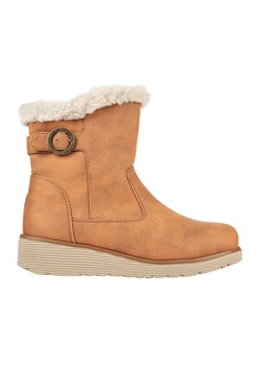 Skechers, Ghete wedge de iarna Keepsakes Comfy, Cafeniu Skechers, Ghete wedge de iarna Keepsakes Comfy, Cafeniu