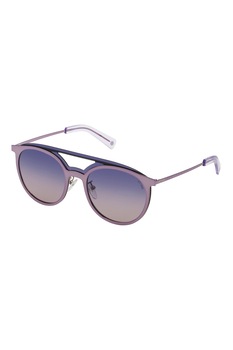 STING, Ochelari de soare rotunzi unisex cu rama metalica, Violet, 99-00-145 Standard STING, Ochelari de soare rotunzi unisex cu rama metalica, Violet, 99-00-145 Standard