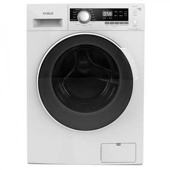 Masina de spalat rufe Samus WSGDI-10150, 10 Kg, Motor Inverter, 16 Programe, 1500 rotatii/minut, Alb Masina de spalat rufe Samus WSGDI-10150, 10 Kg, Motor Inverter, 16 Programe, 1500 rotatii/minut, Alb