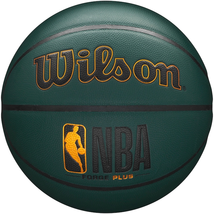 Баскетболна топка Wilson NBA Forge Plus, Green, Синтетична кожа, Размер 7