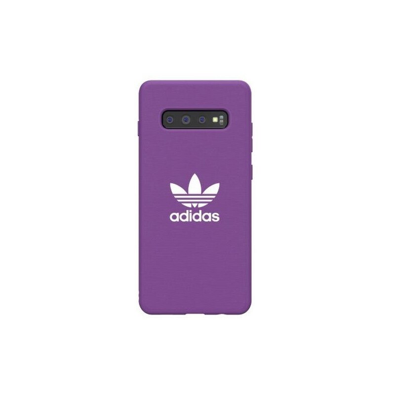 Husa Premium Adidas Canvas Compatibila Cu Samsung Galaxy S10+ Plus, Mov