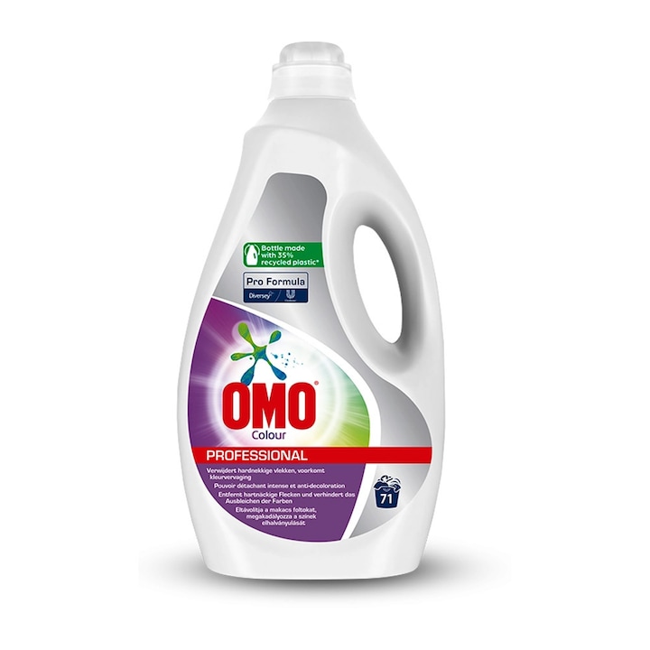 Цветен течен перилен препарат Omo Professional, 5л