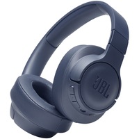 Casti audio wireless over-ear JBL Tune 710BT, Bluetooth, Baterie 50H, Pure Bass Sound, Microfon, Albastru