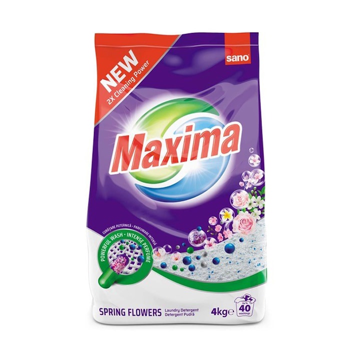 Перилен препарат Sano Maxima Spring Flowers, 40 пранета, 4 кг