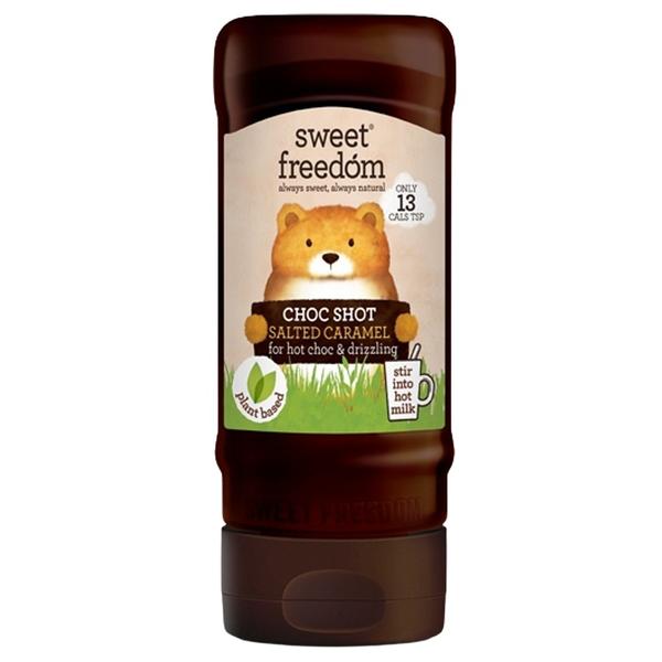 Sirop de ciocolata cu caramel sarat, Choc Shot Salted Caramel, Sweet Freedom, 320g