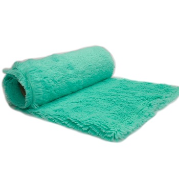 Tricotaje Polare blana, Par Minky Shaggy 18 mm, culoare Menta, dimensiune 50 x 160 cm Tricotaje Polare blana, Par Minky Shaggy 18 mm, culoare Menta, dimensiune 50 x 160 cm