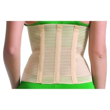 Orteza medicinala curativ-profilactica cu 3 atele de metal marime XL 91-100 cm circumferinta in zona taliei Orteza medicinala curativ-profilactica cu 3 atele de metal marime XL 91-100 cm circumferinta in zona taliei