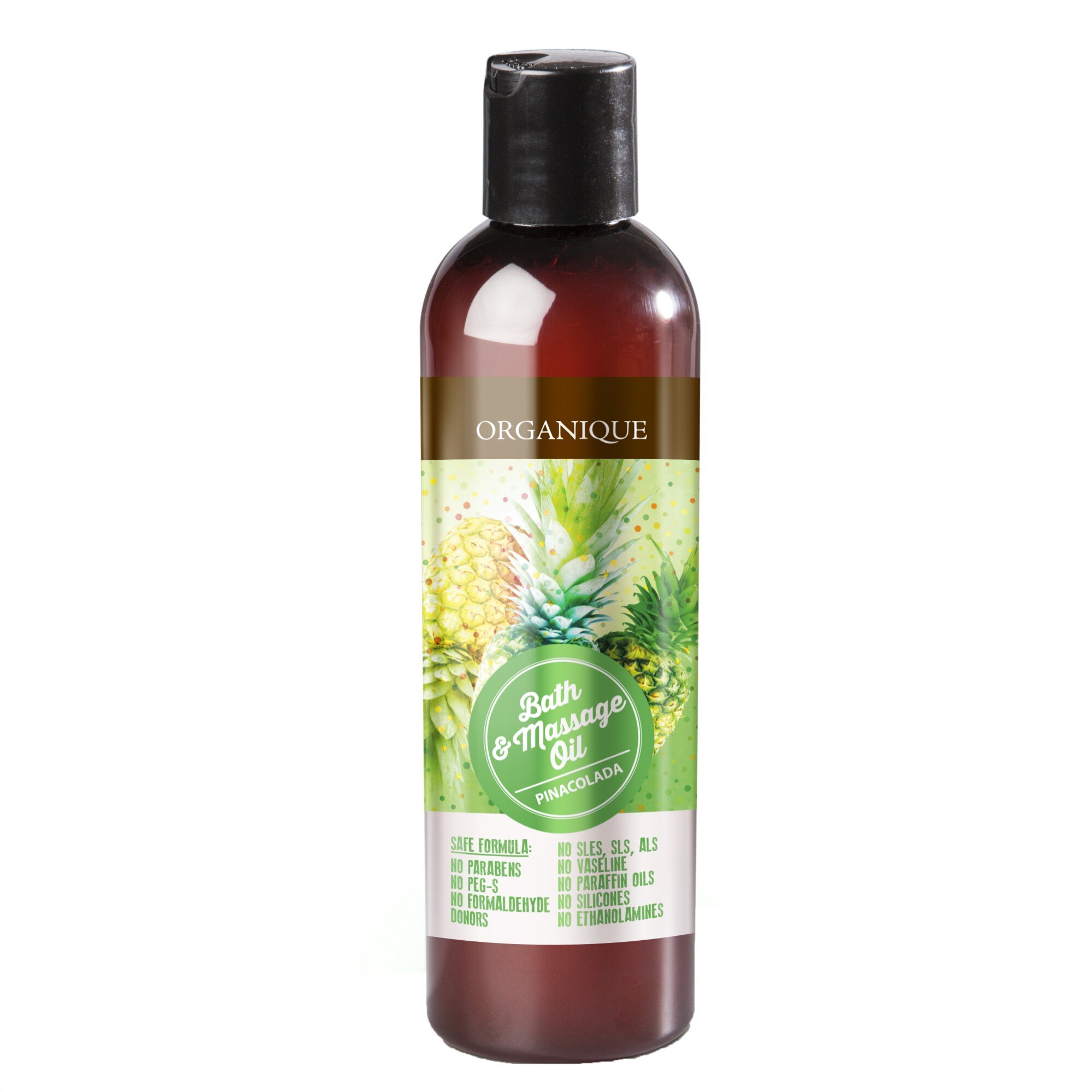 Ulei de masaj Organique cu ananas, 250 ml