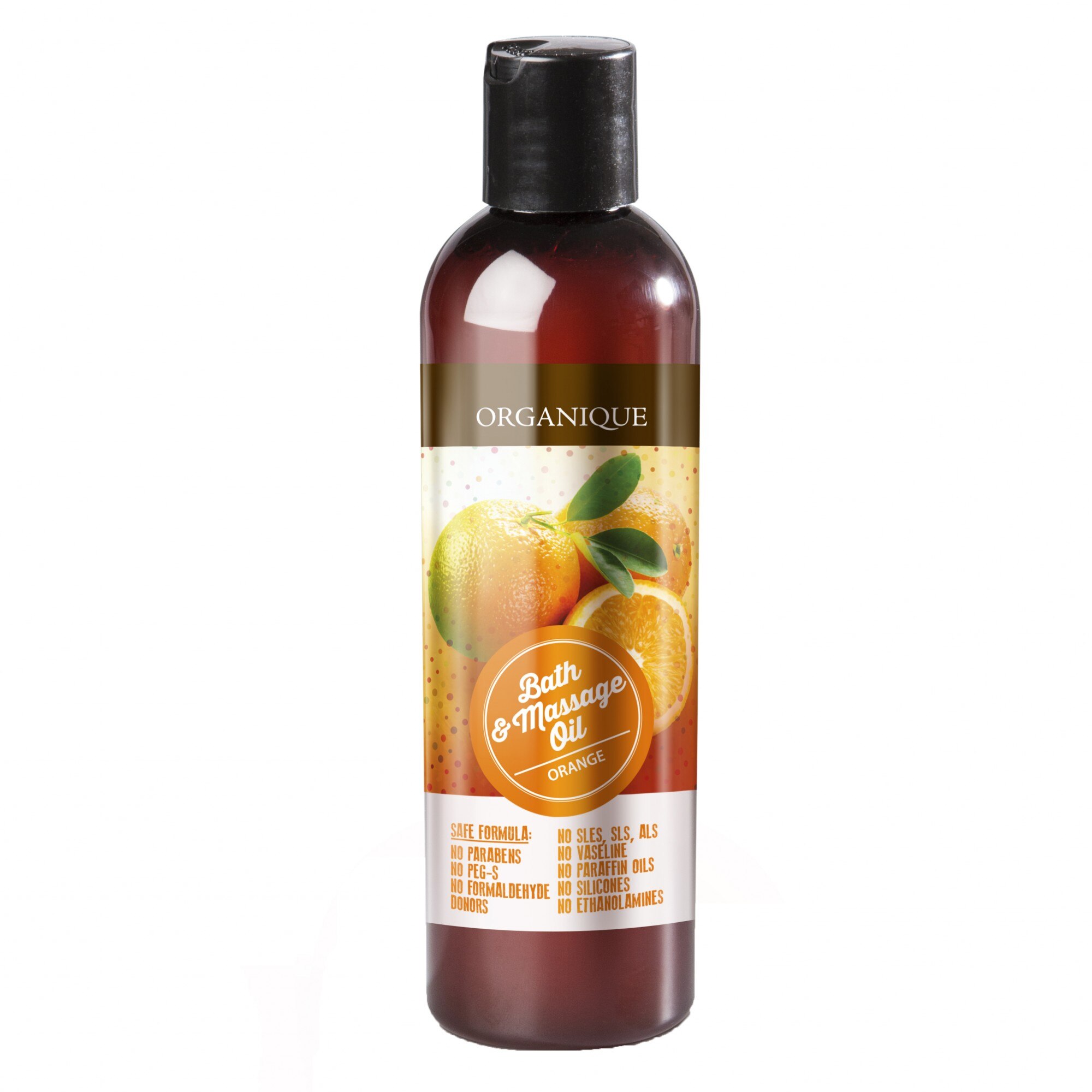 Ulei de masaj Organique cu portocale, 250 ml