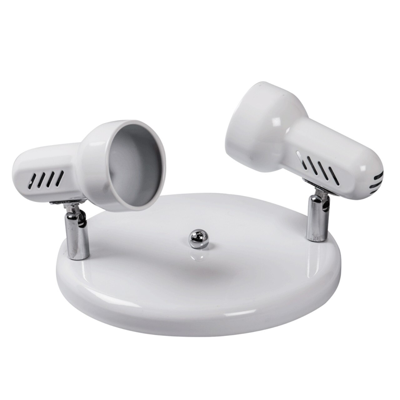 Spot Interior Aplicat Erste Rodin 2x60W Max E27 EL0026884 Culoare Alb si Crom