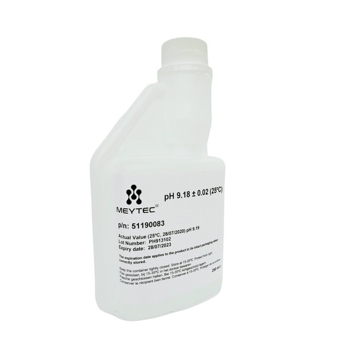 Solutie de calibrare PH 9.18, Meytec, 250 ml