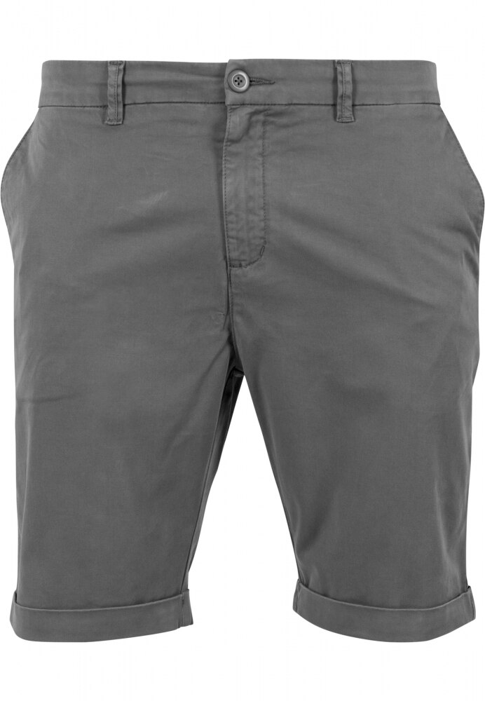 Pantaloni scurti chino stretch Urban Classics, Gri-inchis, 42