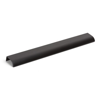 Maner pentru mobila Ona Long, finisaj negru periat, L600 mm Maner pentru mobila Ona Long, finisaj negru periat, L600 mm