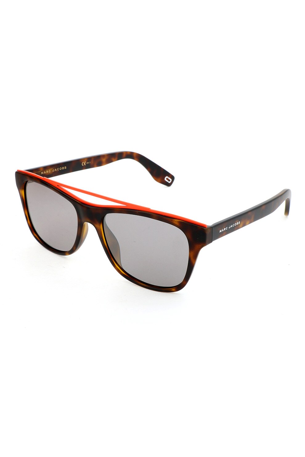 Marc Jacobs, Ochelari de soare dreptunghiulari unisex, Maro coniac/Oranj, 54-17-145 Standard