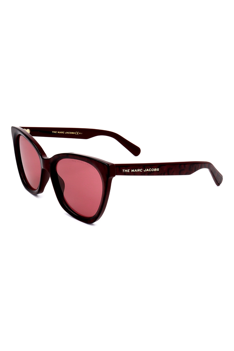Marc Jacobs, Ochelari de soare cat eye, Maro inchis/Negru, 54-19-145 Standard