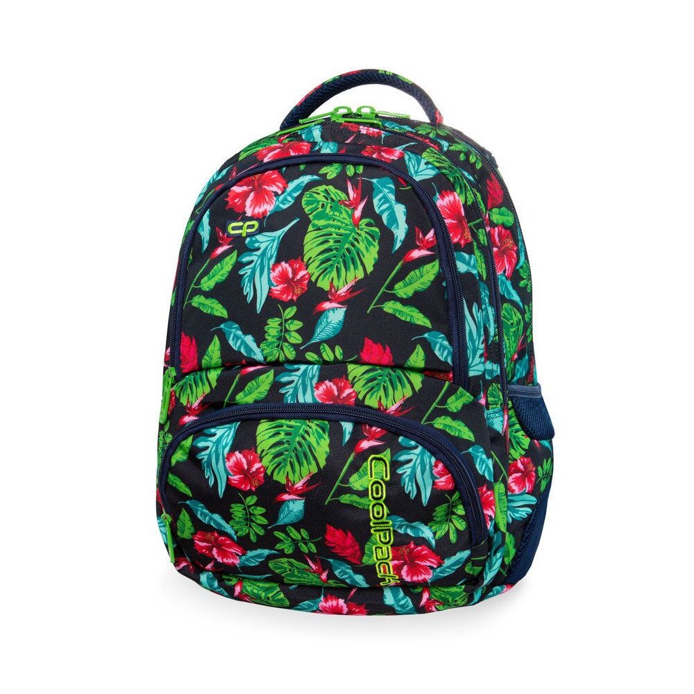 Ghiozdan scoala CoolPack Spiner Candy Jungle, 33 x 43 x 13 cm, Multicolor