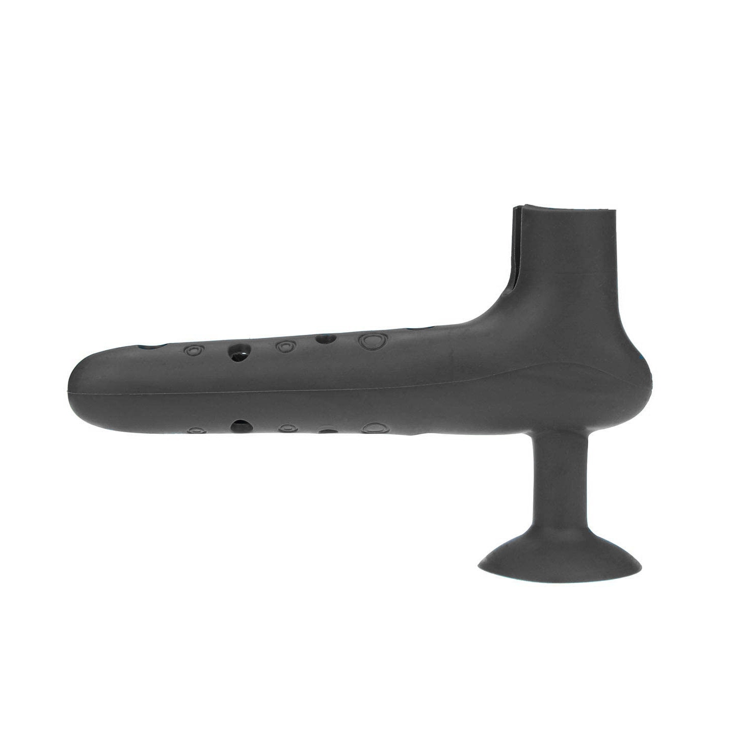 Protectie clanta usa tip opritor din silicon, awwaline®, gri, universal cu ventuza