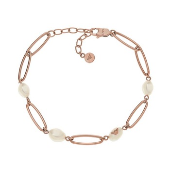 Bratara dama Emporio Armani, Otel inoxidabil, Rosegold Bratara dama Emporio Armani, Otel inoxidabil, Rosegold