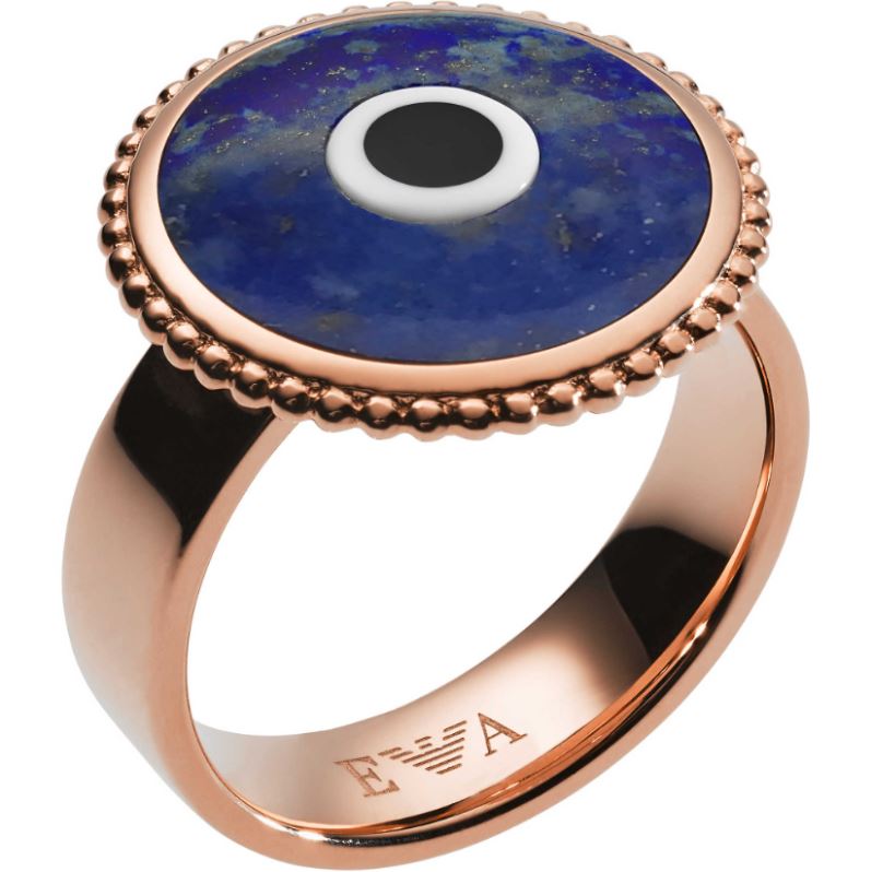 Inel Emporio Armani, Otel inoxidabil, Rosegold