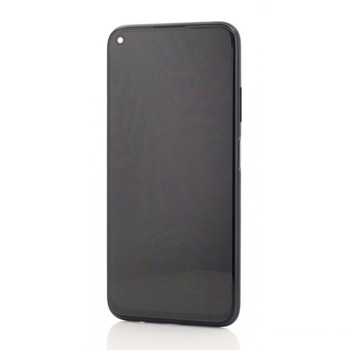 Display cu touchscreen si rama Huawei P40 Lite, Black 4G Display cu touchscreen si rama Huawei P40 Lite, Black 4G