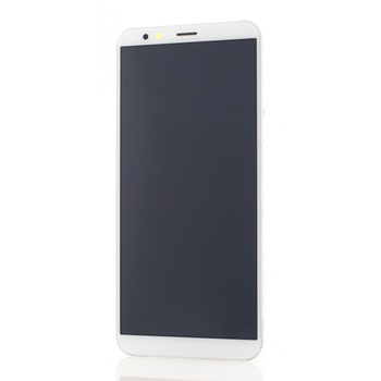 Display cu touchscreen si rama Huawei Y7 Prime (2018), White Display cu touchscreen si rama Huawei Y7 Prime (2018), White
