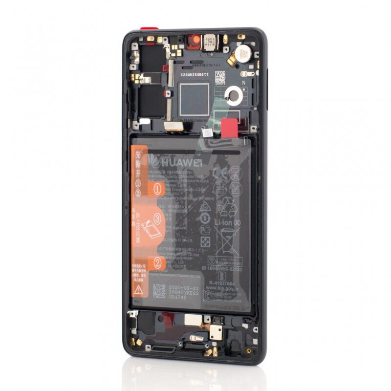 Display cu touchscreen si rama Huawei P30 (2019), Black eMAG.ro