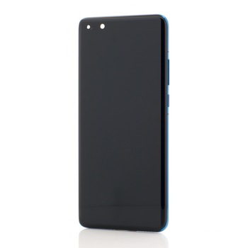 Display cu touchscreen si rama Huawei P40 Pro, Blue Display cu touchscreen si rama Huawei P40 Pro, Blue
