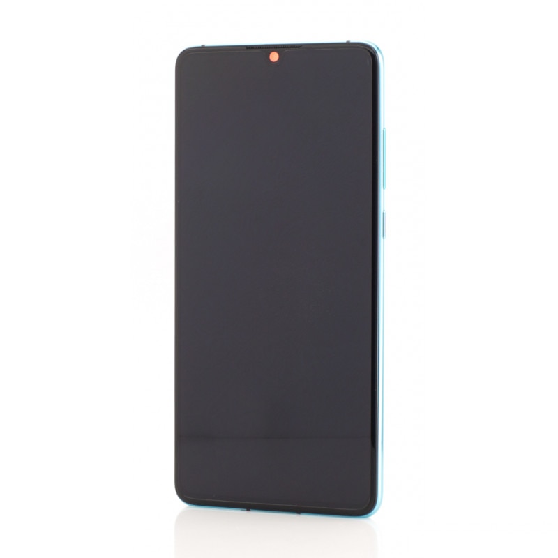 Display cu touchscreen si rama Huawei P30 (2019), Aurora Blue