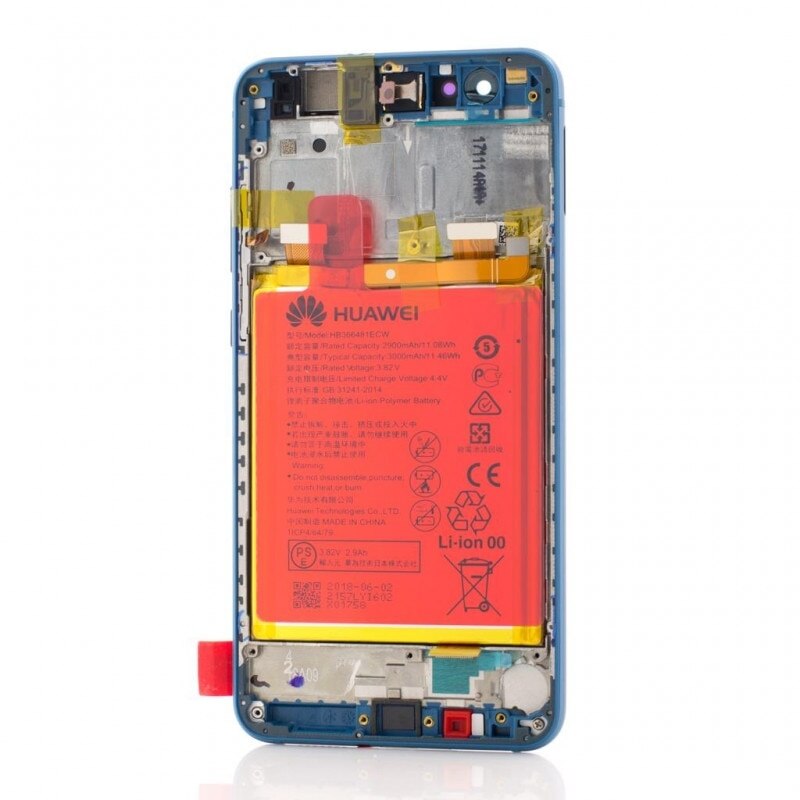 Display cu touchscreen si rama Huawei P10 Lite (2017), Blue eMAG.ro