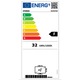 Televizor, Hyundai, HLP32T443, 80 cm, HD, Negru
