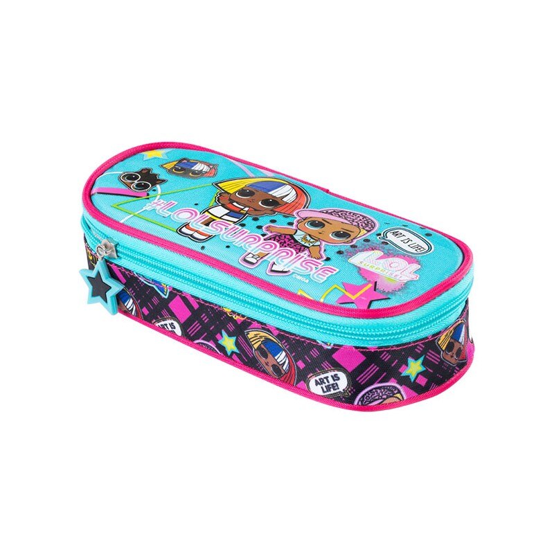 Penar borseta 1 fermoar, 1 extensie, oval, Majewski, Colectia L.O.L. Surprise, PC-01