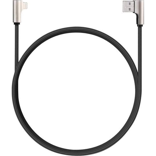 Cablu de date AUKEY, Impulse Series, 90-Degree USB A to Lightning