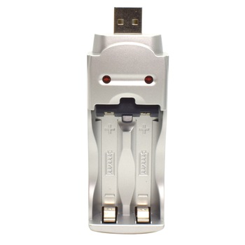 Incarcator dual pentru acumulatori AA/AAA, Performance, usb Incarcator dual pentru acumulatori AA/AAA, Performance, usb