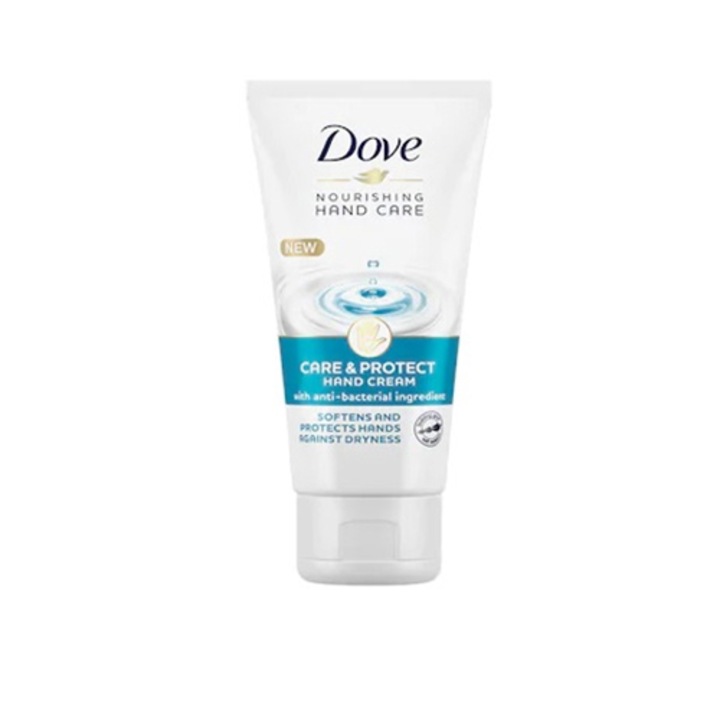 Crema de maini antibacteriana, DOVE, Care&Protect, 75ml