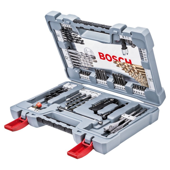 Bosch 76 részes Premium X-Line fúró és csavarozó készlet