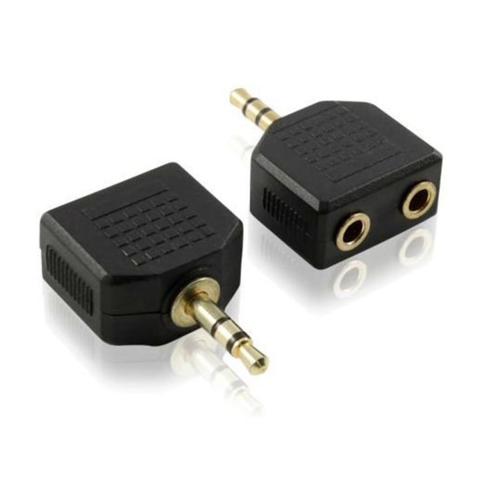 Адаптер Sbox 3.5 мм – 2 x 3.5 мм M/F