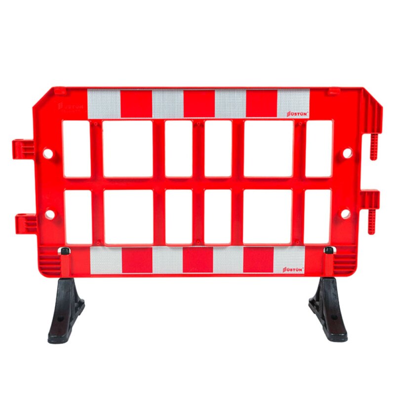 Bariera pentru delimitare lucrari constructii 1500X1000 MM PVC