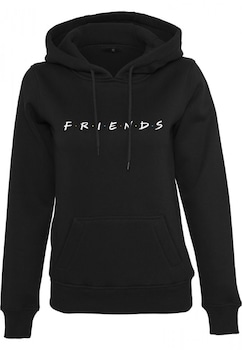 Hanorac Friends pentru Femei Merchcode, Negru, XL Hanorac Friends pentru Femei Merchcode, Negru, XL