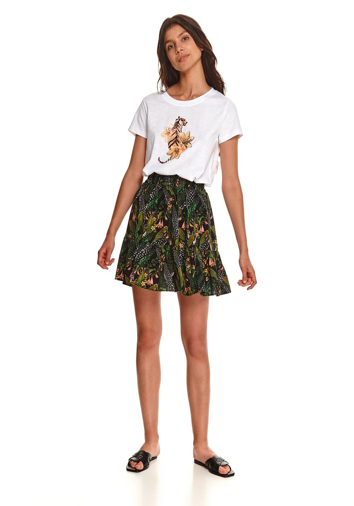 Fusta pentru femei, TOP SECRET, SSD1642, Negru