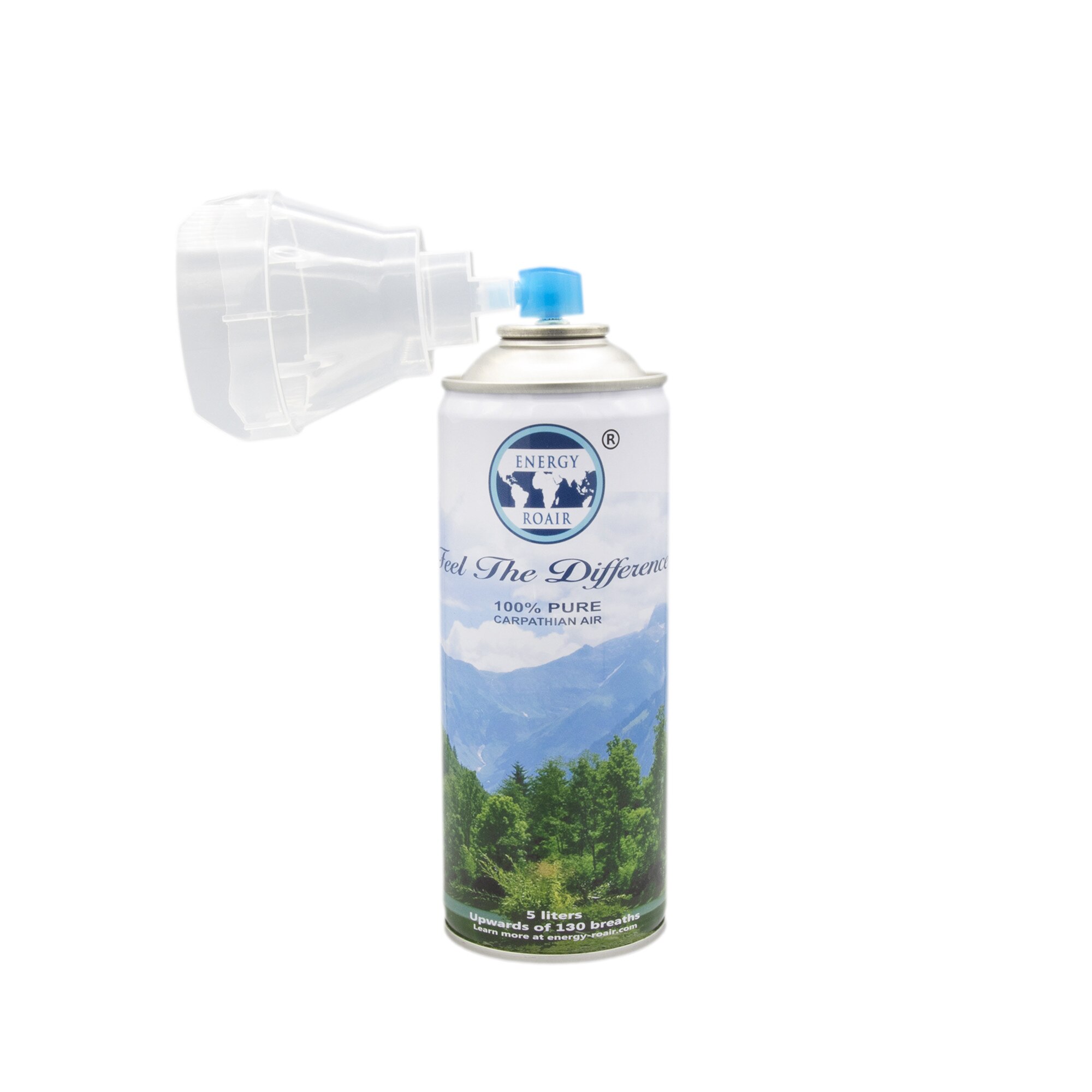 Inhalator Tub Portabil 100% Aer Pur din Muntii Carpati, Energy Air, 21% Oxigen, 5 l