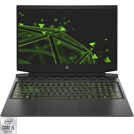 Laptop Gaming HP Pavilion 16-a0000nq cu procesor Core i5-10300H 16.1", Full HD, 8GB, 512GB SSD, Nvidia GeForce GTX 1650 4GB, Free DOS, Shadow Black