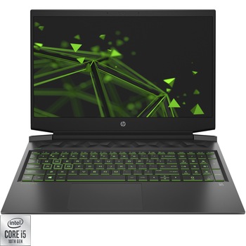 Laptop Gaming HP Pavilion 16-a0000nq cu procesor Core i5-10300H 16.1 Laptop Gaming HP Pavilion 16-a0000nq cu procesor Core i5-10300H 16.1